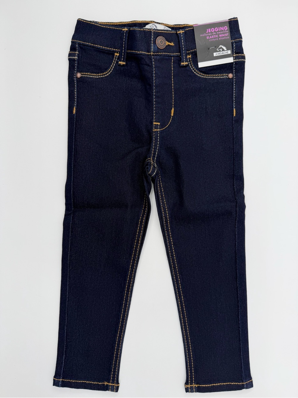 Jordache Kid’s Dark Blue Jegging with Elastic Waist